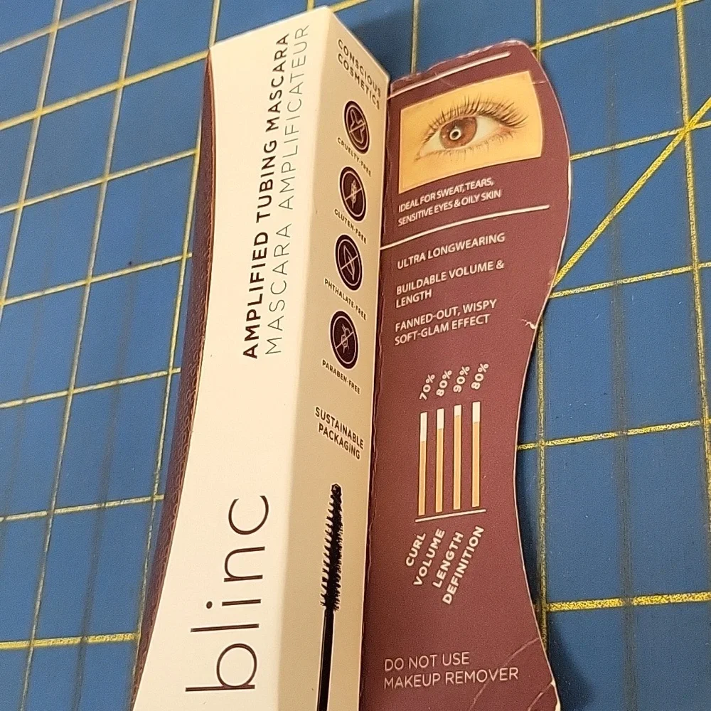 Blinc Amplified Tubing Mascara 9ml Black New In Box